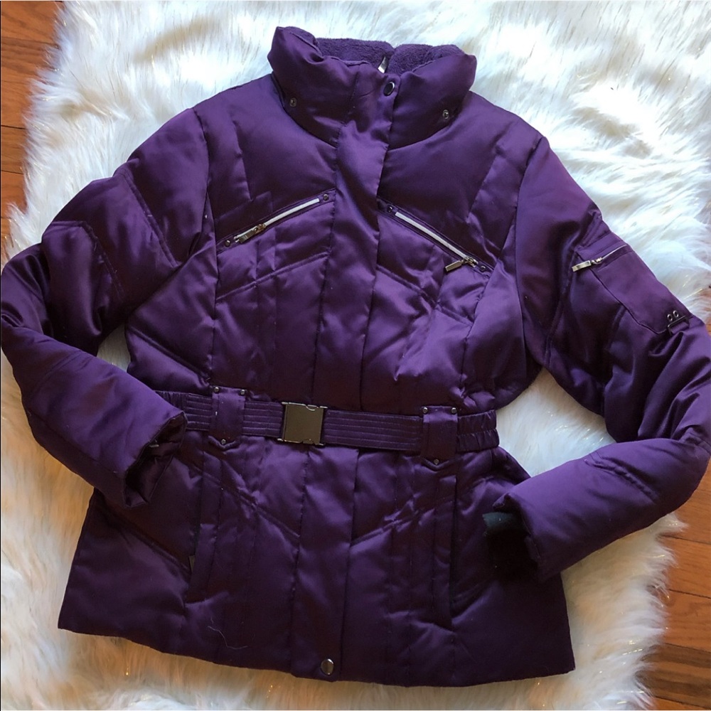 A.n.a Warm Cute Purple Coat